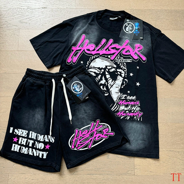 New HellStar Shirt & Shorts Set